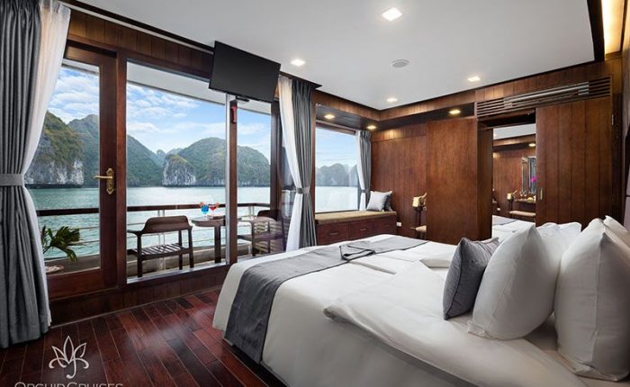 suite double orchid cruise halong bay