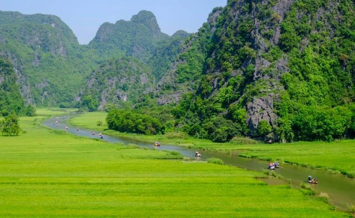 tam coc boat ride