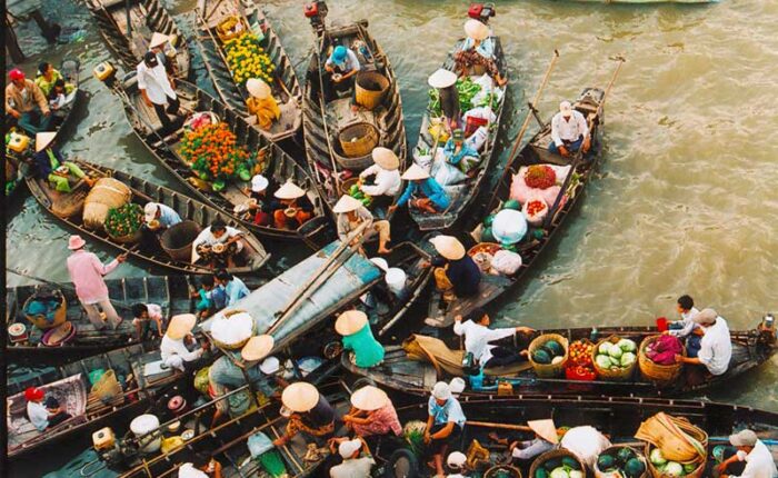 cai rang floating market