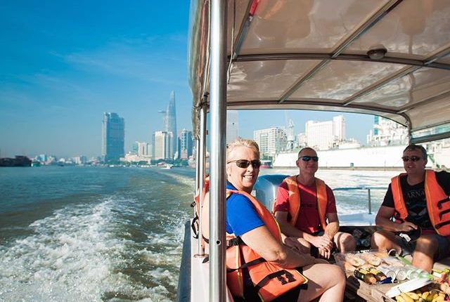 cu chi tunnels by speed boat